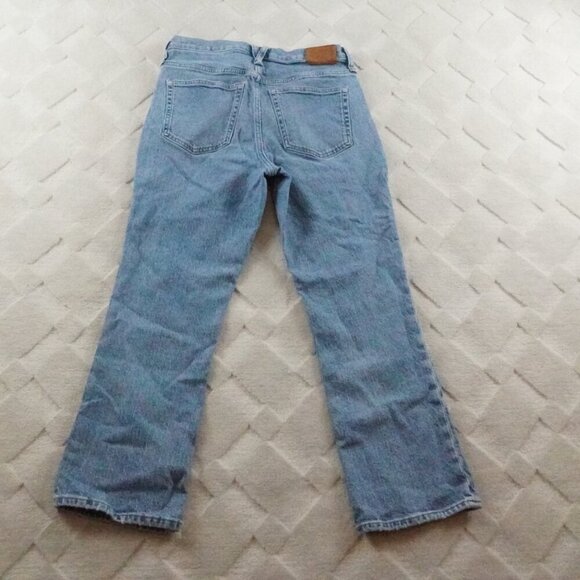 J. Crew 10'' Demi Boot Crop Jean Womens 28 Blue Denim - Picture 10 of 11